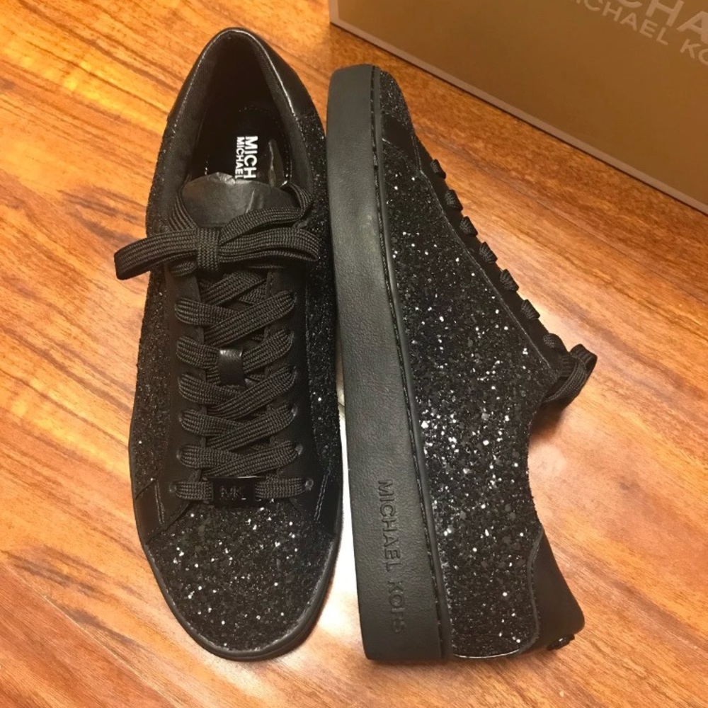 Women’s Michael Kors Glitter Sneaker - Picture 2 of 7